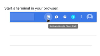 Start a terminal in your browser!
 