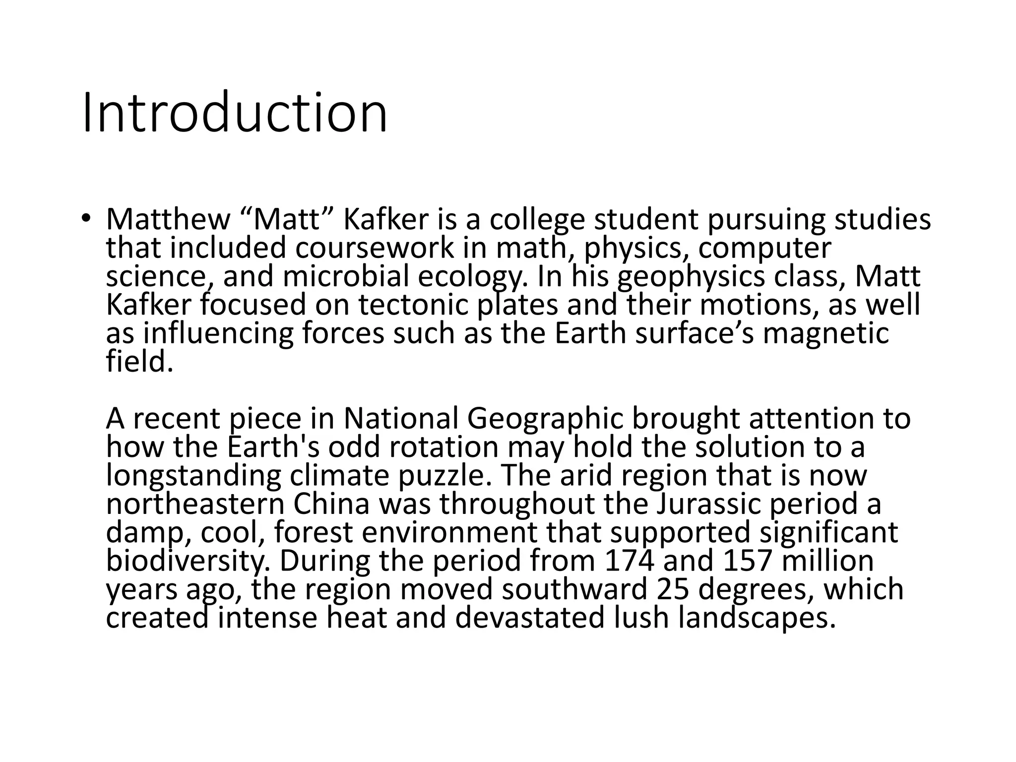 Polar Wander Explains A Sudden Jurassic Period Climate Shift PPT Polar wander explains a sudden jurassic period climate shift ppt
