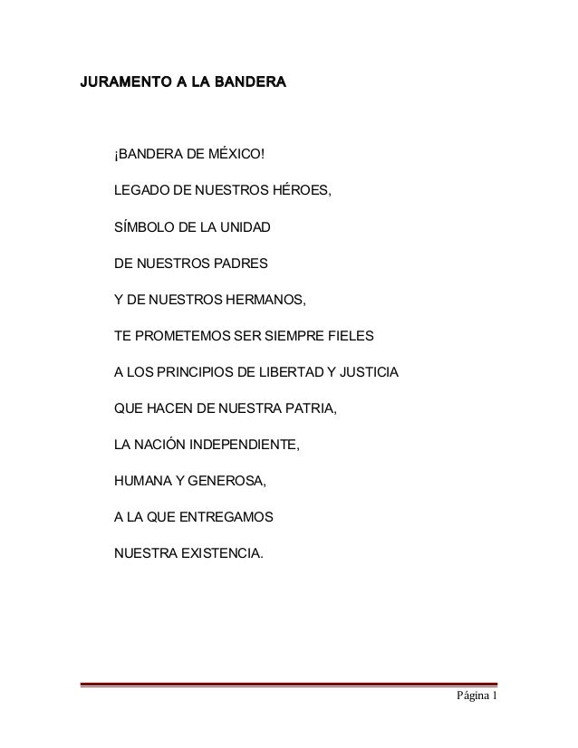 Juramento a la bandera