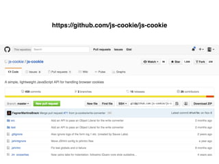 https://github.com/js-cookie/js-cookie
 