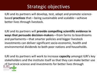 An overview of ILRI
