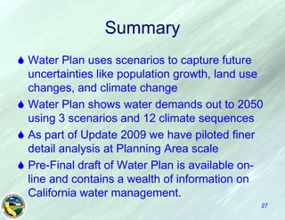 irrigation demand (HR and PA)