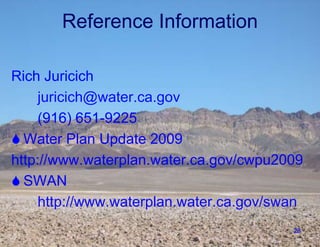 hydrologic flows (PA analysis, only) Hydrologic ModelAnalysis Considers Possible Climate Change ImpactsGlobal circulation models produce numerous projections of future temperature and precipitation patterns