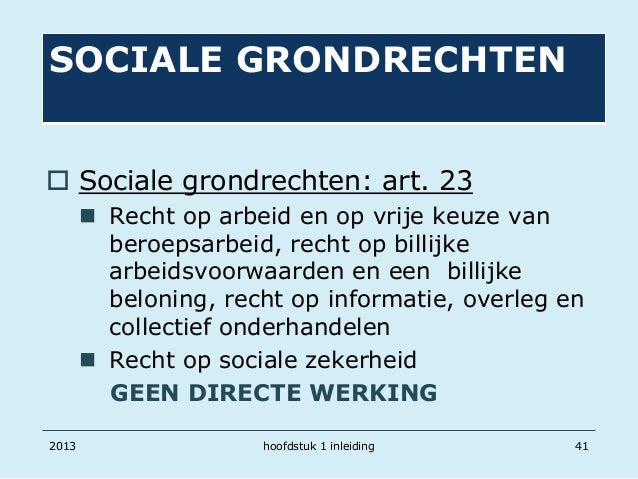 INLEIDING ARBEIDSRECHT