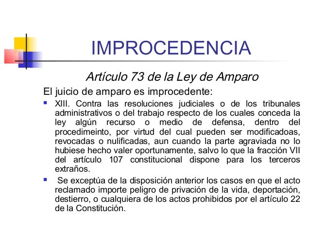 PRINCIPIOS RECTORES DEL JUICIO DE AMPARO