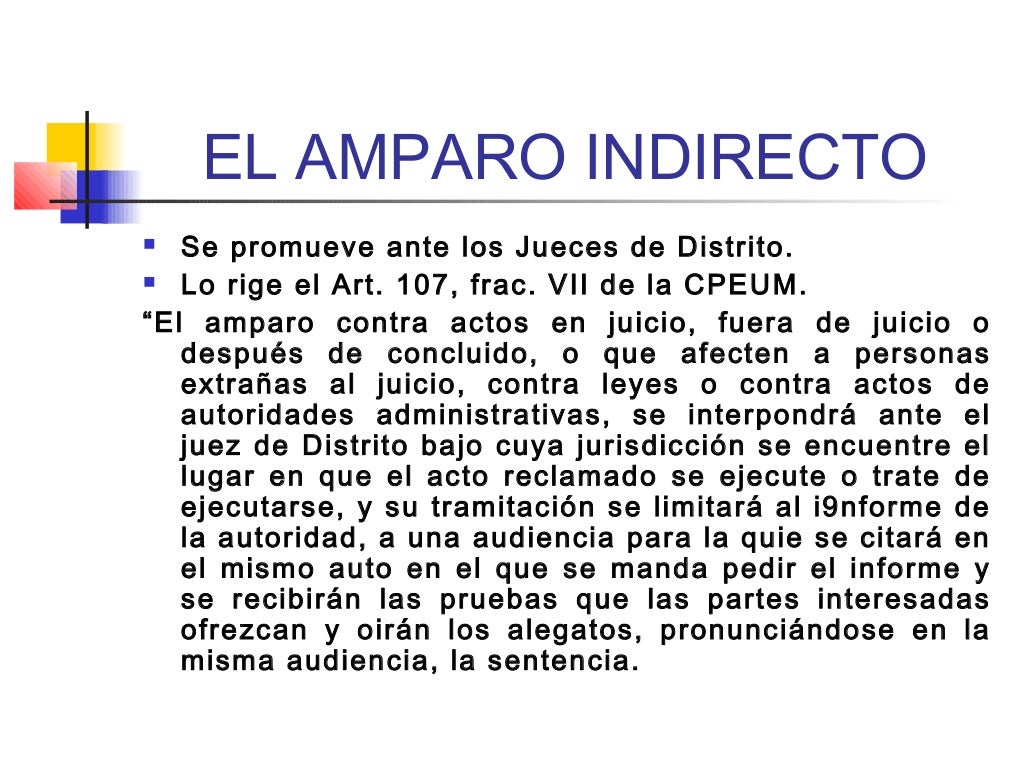 PRINCIPIOS RECTORES DEL JUICIO DE AMPARO PARTE 2 PRINCIPIOS RECTORES DEL JUICIO DE AMPARO PARTE 2