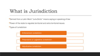 Jurisdictional Issues in Cyberspace.pptx