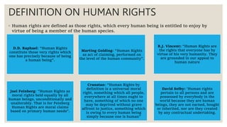 What Constitute Human Rights Jurisprudence of Human Rights- Nature & Definition.pptx