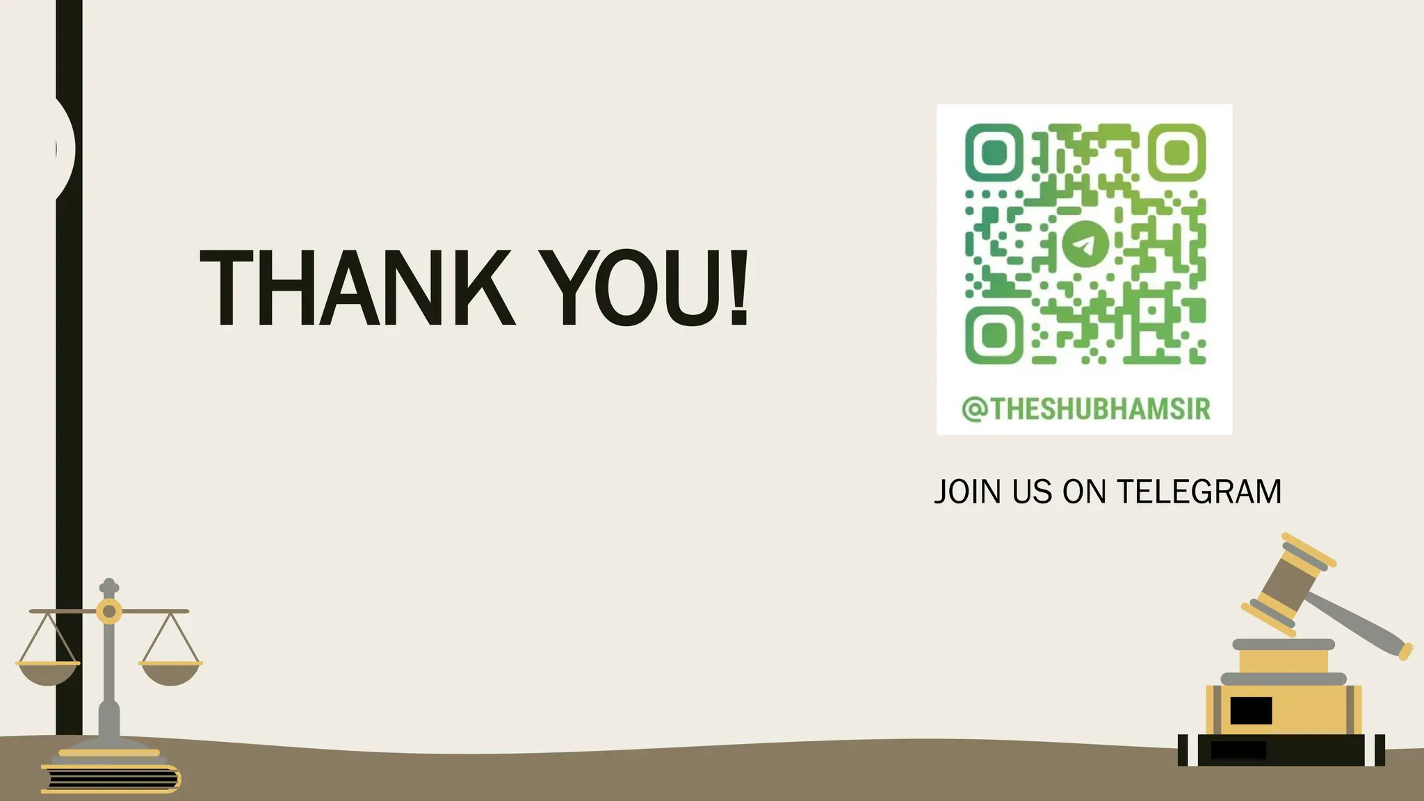 THANK YOU!
JOIN US ON TELEGRAM
 
