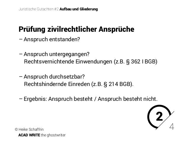 Anspruch Entstanden Erloschen Durchsetzbar