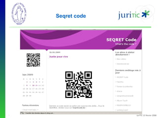 Seqret code

-

JuriTIC 15 février 2008

 