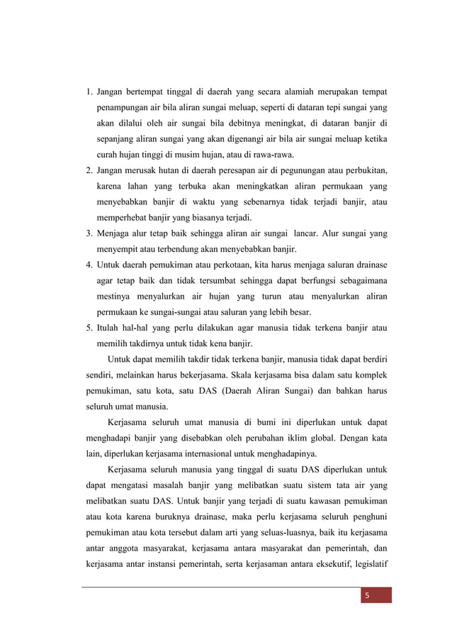 Jurnal Tentang Banjir  PDF