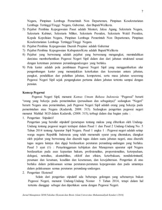 Pengangkata Pegawai Dalam Jabatan Struktural  PDF