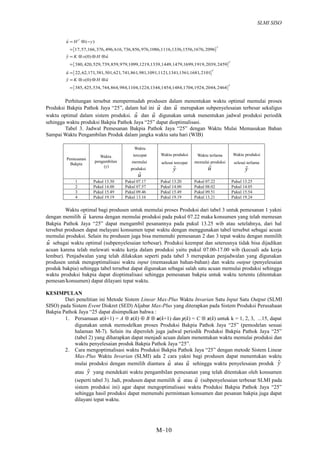Pathok Line Jurnal aplikasi sistem persamaan linear aljabar max-plus dalam ...