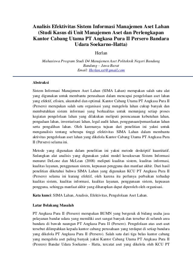 Skripsi Sistem Informasi Manajemen Aset Pejuang Skripsi