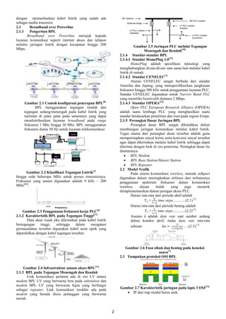 Broadband over Power Line Communication Journal (Bahasa Version) | PDF
