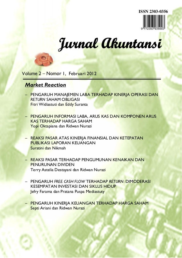 Jurnal Akuntansi Volume 2 Nomor 1 2 C Februari 2012