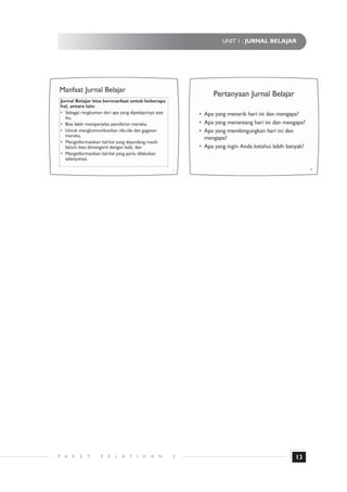 UNIT 1 : JURNAL BELAJAR




P A   K   E   T   P   E   L   A T   I   H   A   N   3                         13
 
