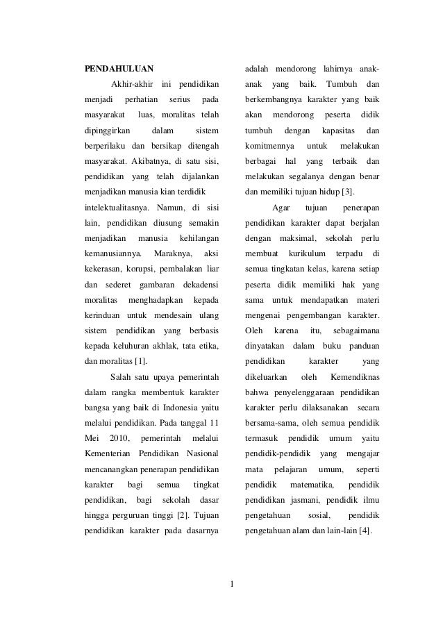 JURNAL PENDIDIKAN KARAKTER