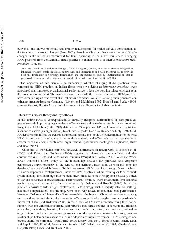 Jurnal msdm internasional