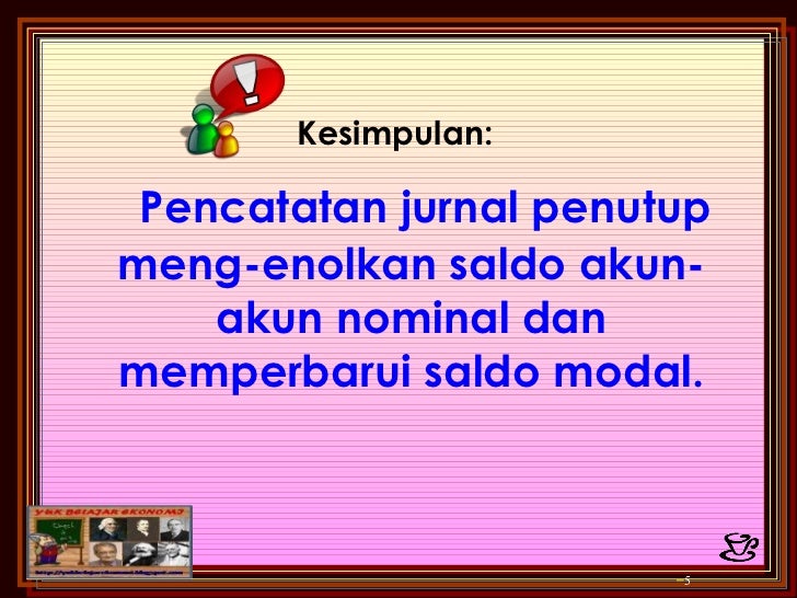 Jurnal Penutup