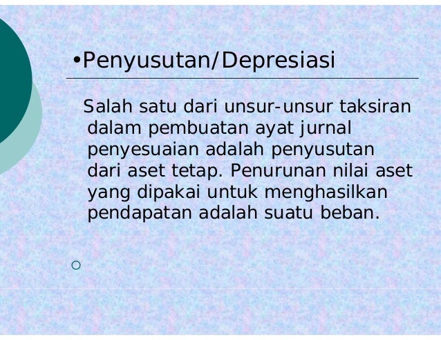 Jurnal penyesuaian