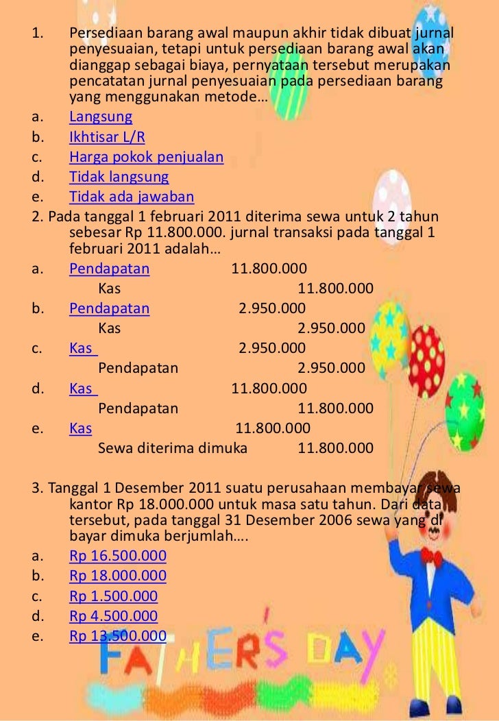 Jurnal penyesuaian