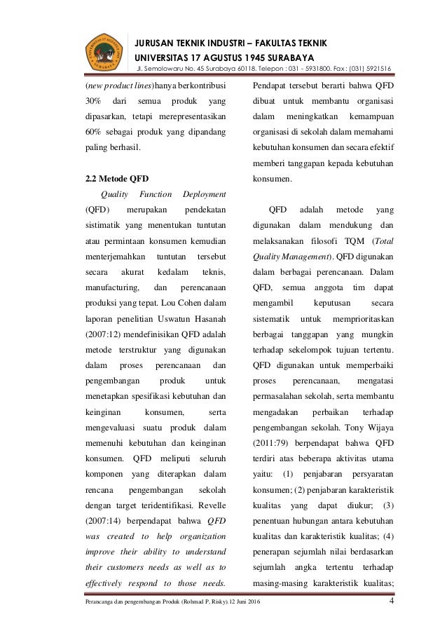 ➤ Contoh jurnal pengembangan pigura