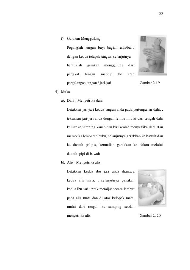 Jurnal pijat bayi