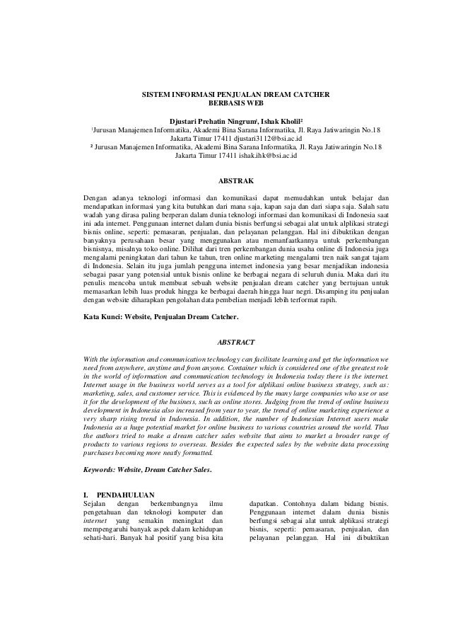 Jurnal Sistem Informasi Manajemen Keperawatan Jurnal Indonesia