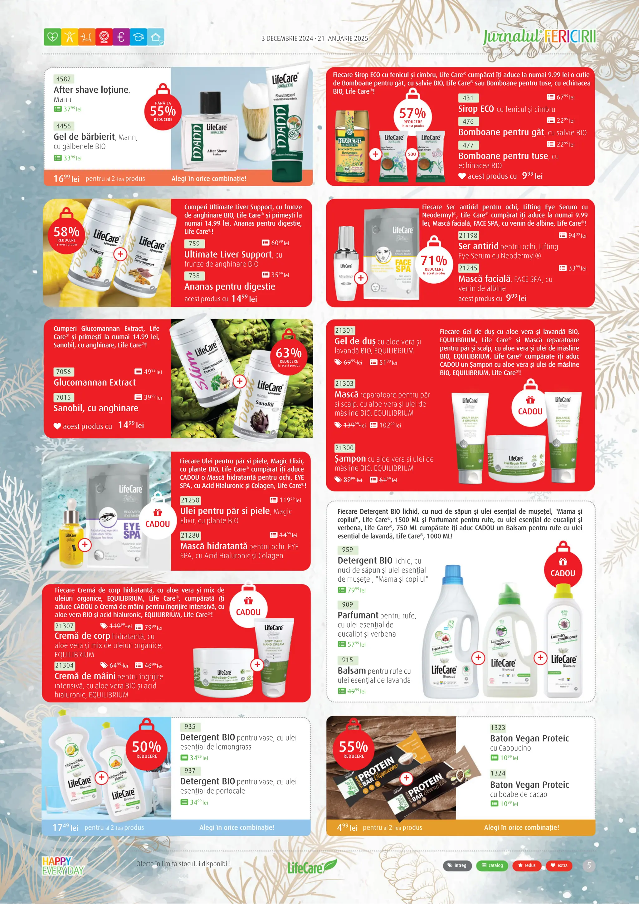 Jurnalul Fericirii Life Care Decembrie 2024 PDF