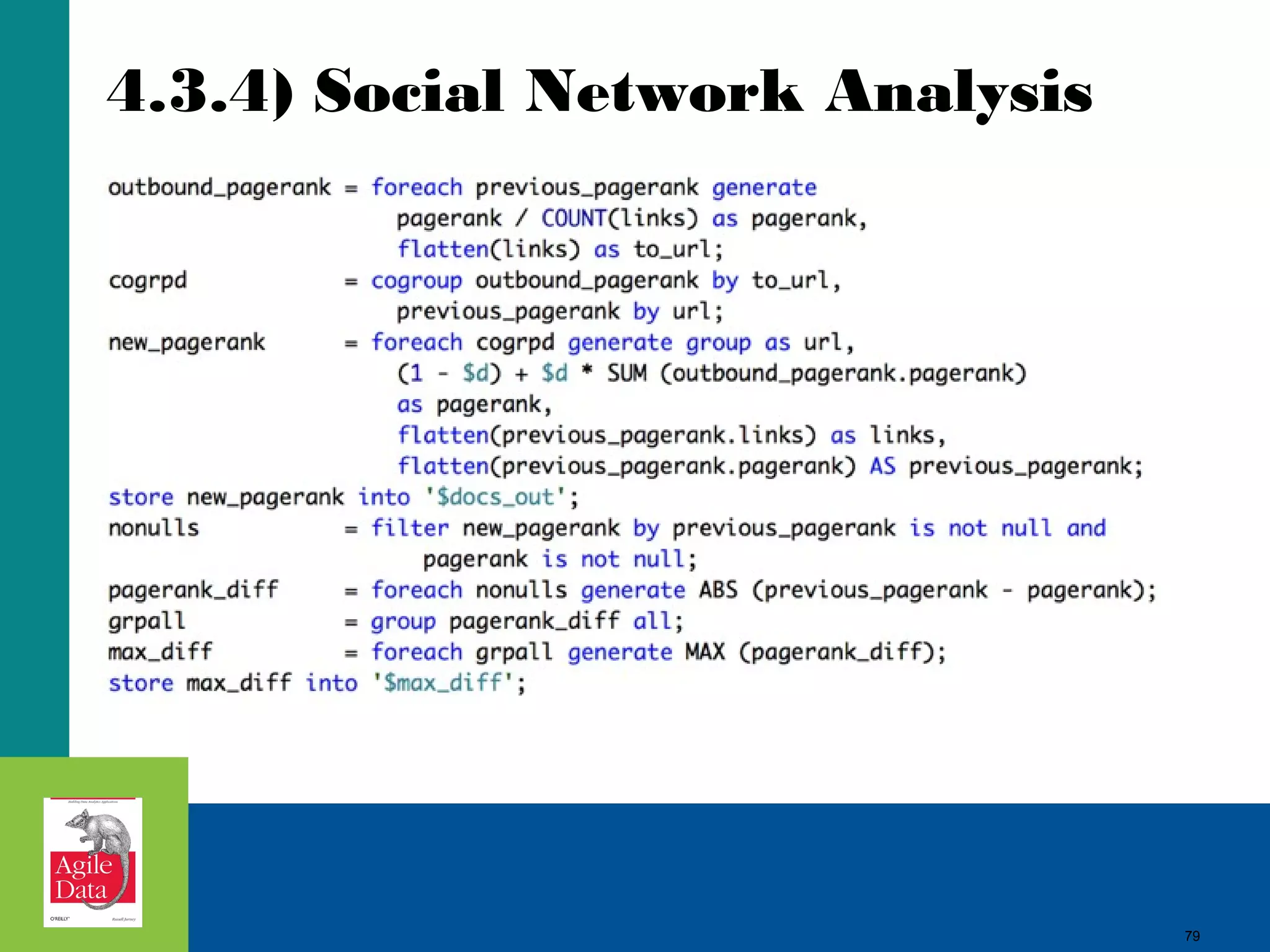 4.3.4) Social Network Analysis 79 