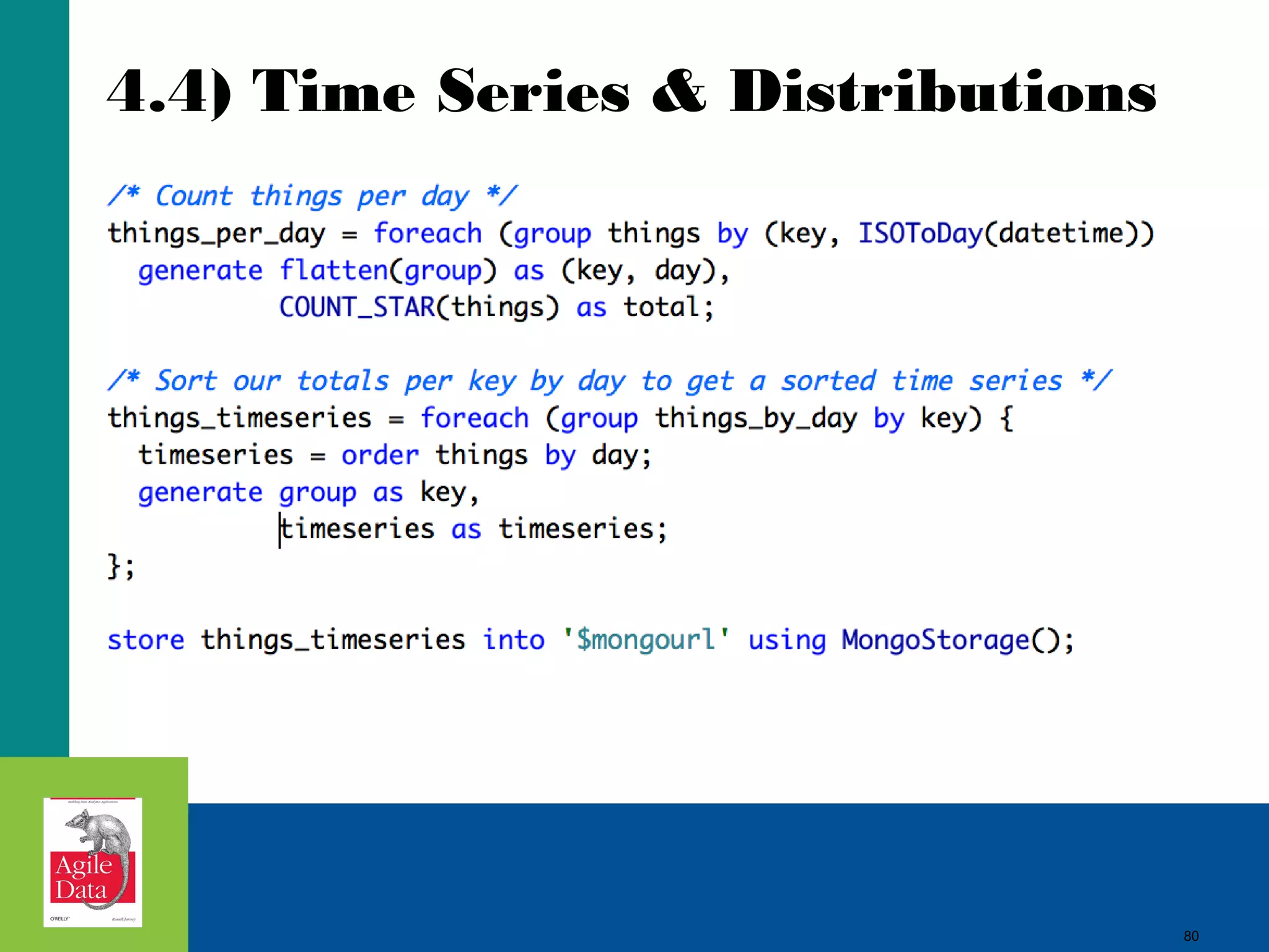 4.4) Time Series & Distributions 80 