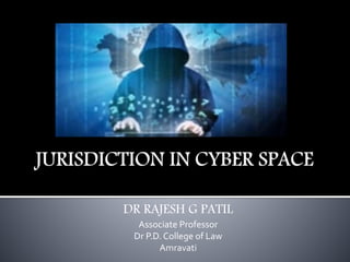 DR RAJESH G PATIL
Associate Professor
Dr P.D. College of Law
Amravati
 