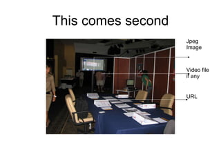 This comes second Jpeg Image Video file if any URL 