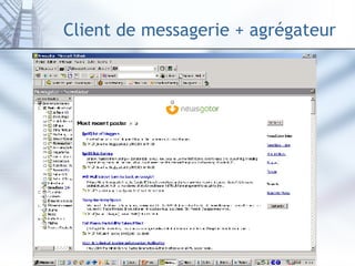 Client de messagerie + agrégateur 