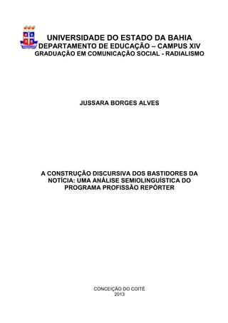 Monografia de Josiélia Oliveira Pereira