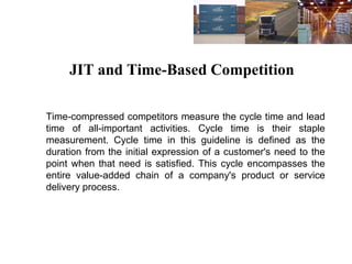 Just In Time Technique | PDF