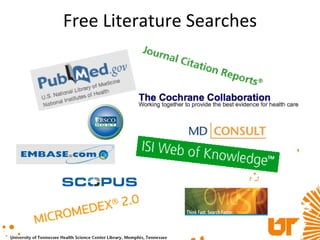 Free Literature Searches