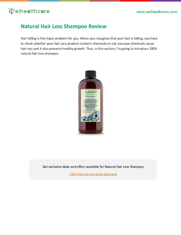 Just Natural Hair Loss Shampoo Review