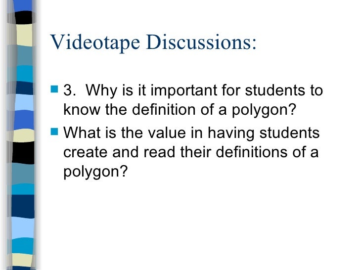 Just Say "NO" To Worksheets