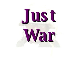 Just War 