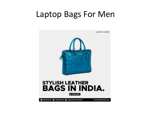 justanned laptop bags