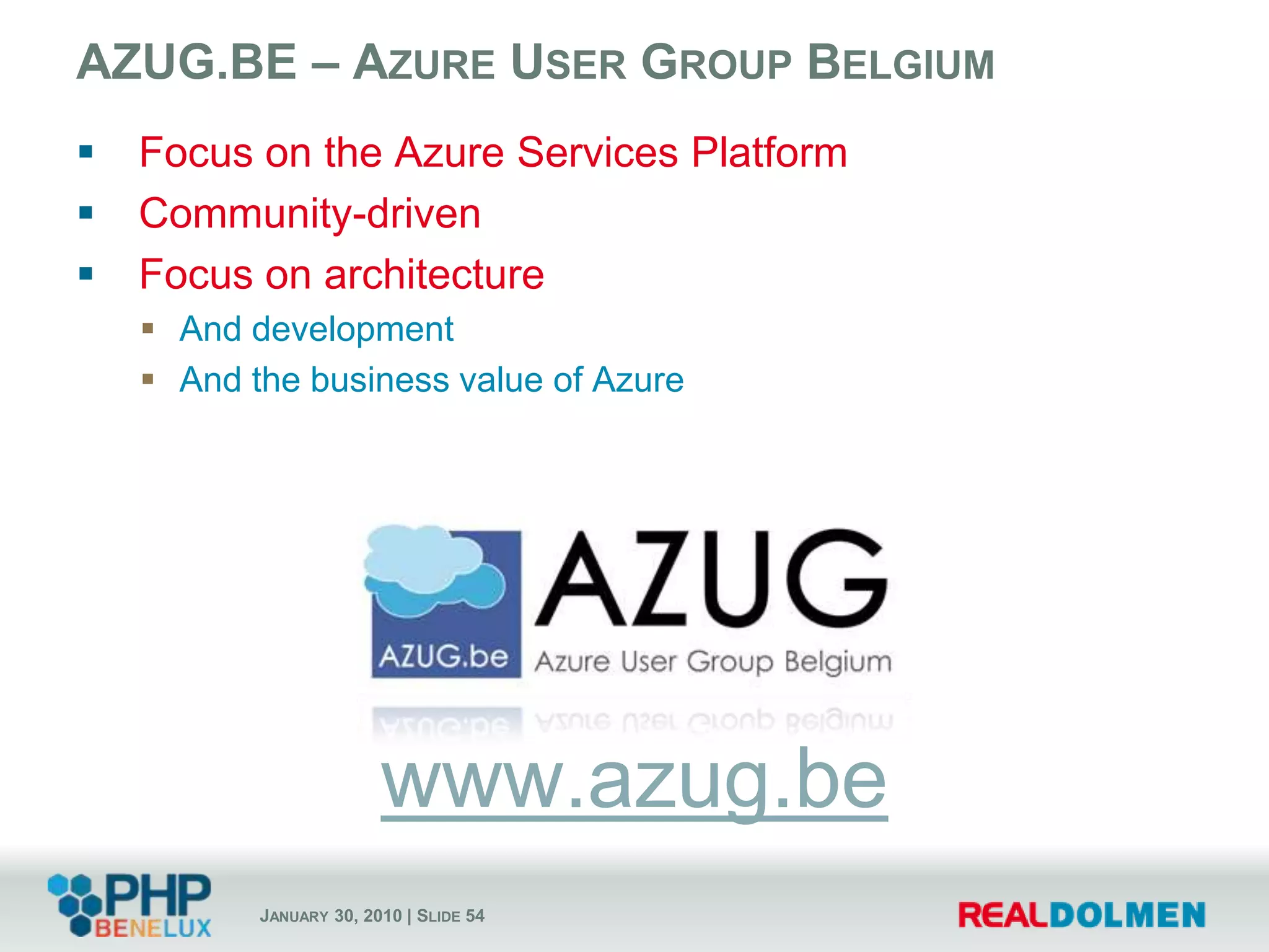 Have you ever looked at Wordpress?MySQL queries all over the place!“Data layer” (wp-db.php) = very thinRaw MySQL queries passed from app to dbLoggingSome other stuffThat’s nowhere near a database abstraction...