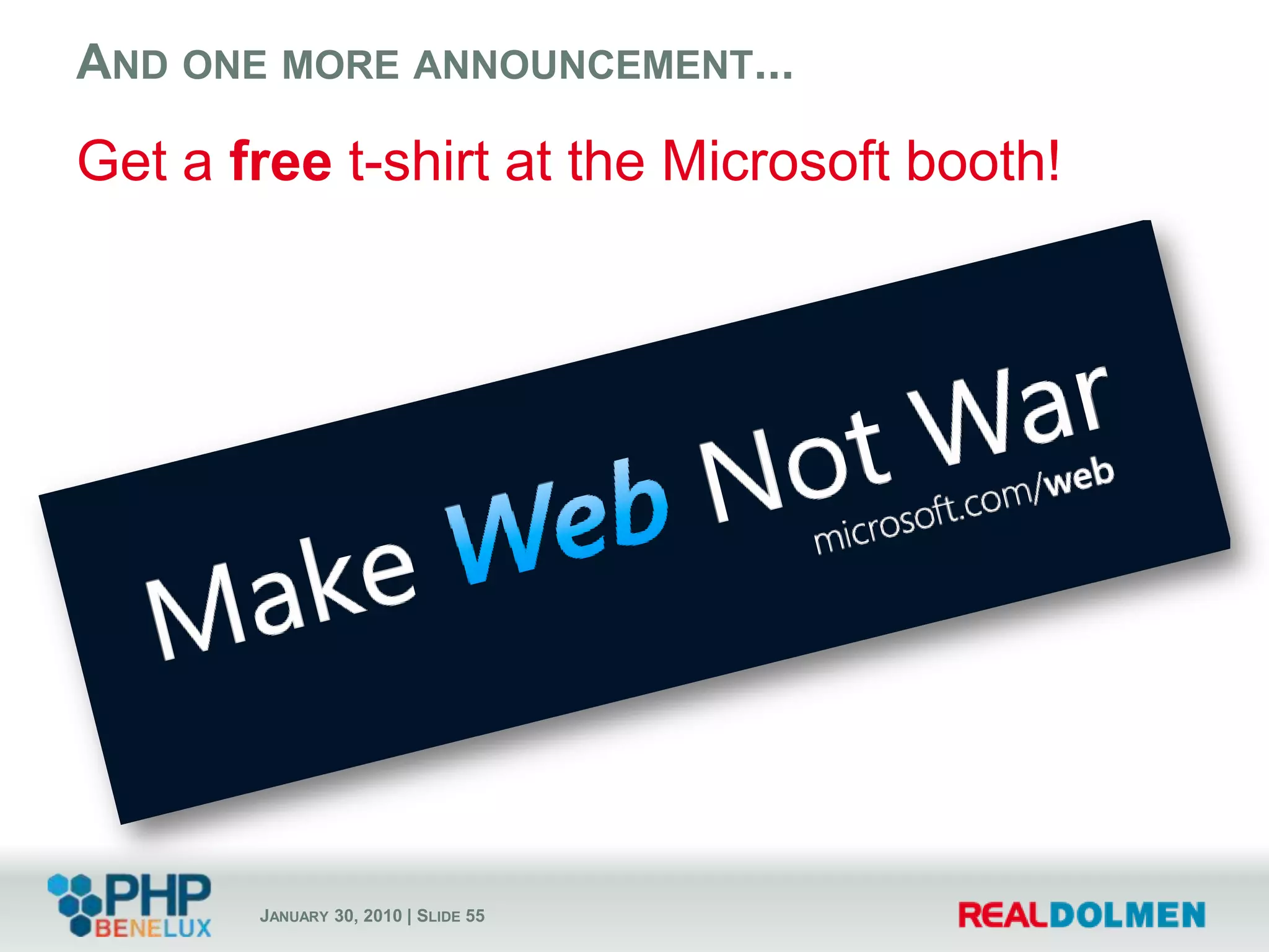 Strategic optionsRequired:Re-build wp-db.php using SQL Server Driver for PHPhttp://www.microsoft.com/sqlserver/2005/en/us/PHP-Driver.aspxOptions...Re-write every single query in WordpressFuture proof?Insane!Build a query translation tool, rewriting queries on-the-flyFuture proof!Insane!