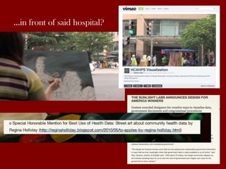 …in front of said hospital?

 