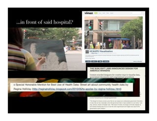 …in front of said hospital? 
 