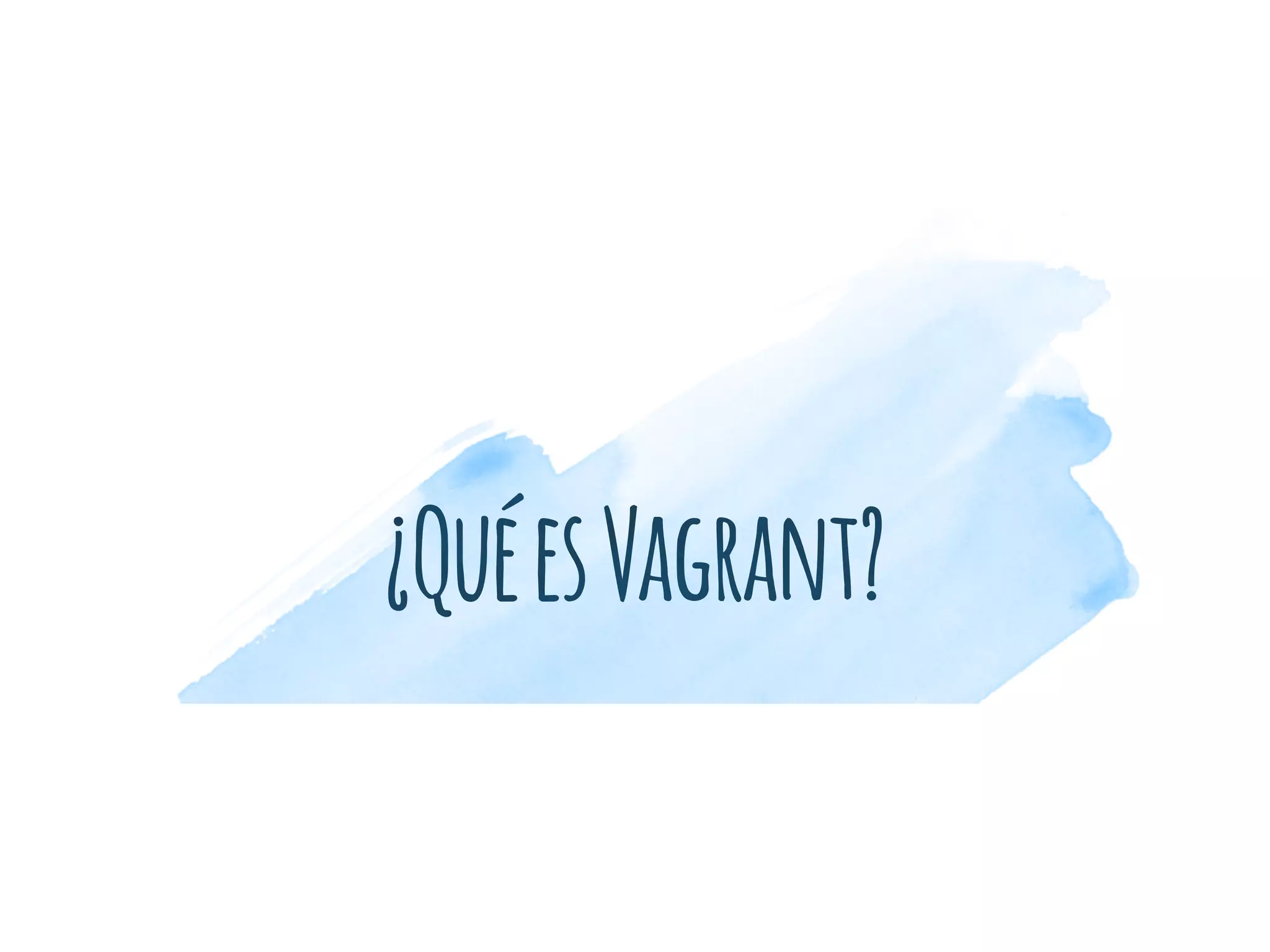 ¿QuéesVagrant?
 