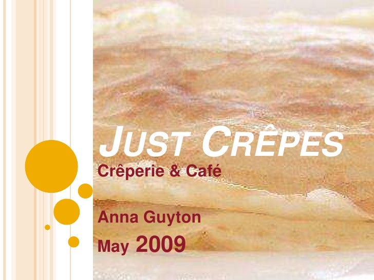 crepes business plan